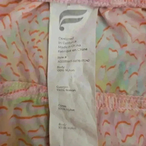 Fabletics Womens Ultra High-Waisted Piped Nylon Shorts M - Picture 8 of 11